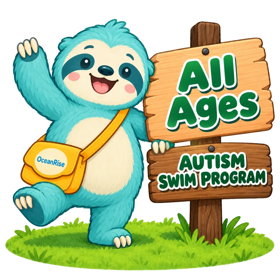 Autism Swim Program mascot