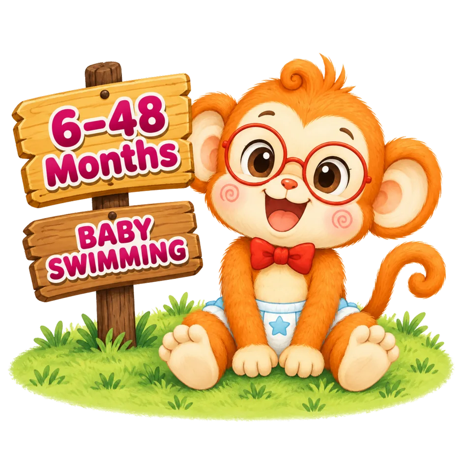 Baby Swimmer mascot